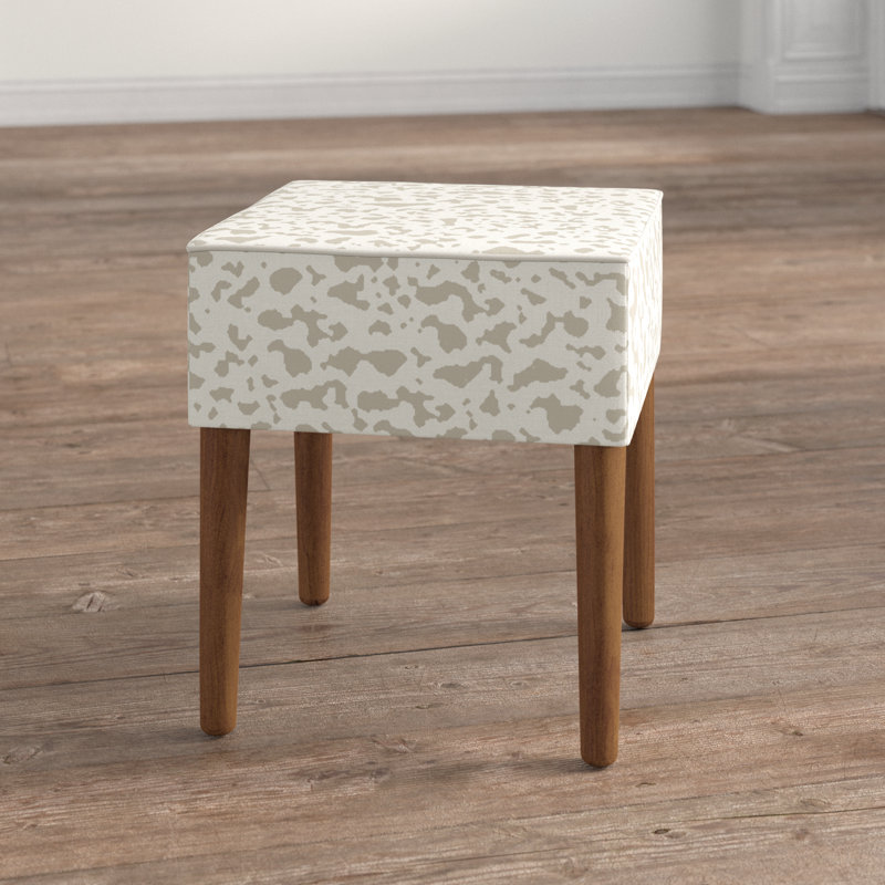 Tabouret de coiffeuse Auriyana, Taupe