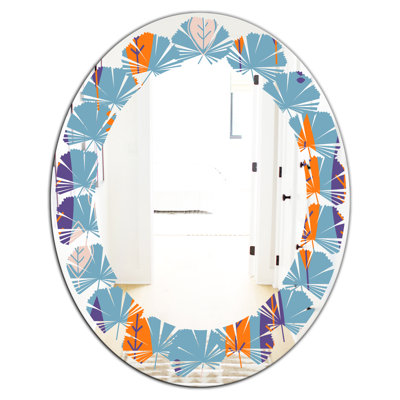 Miroir d'appoint mural Leaves Coastal