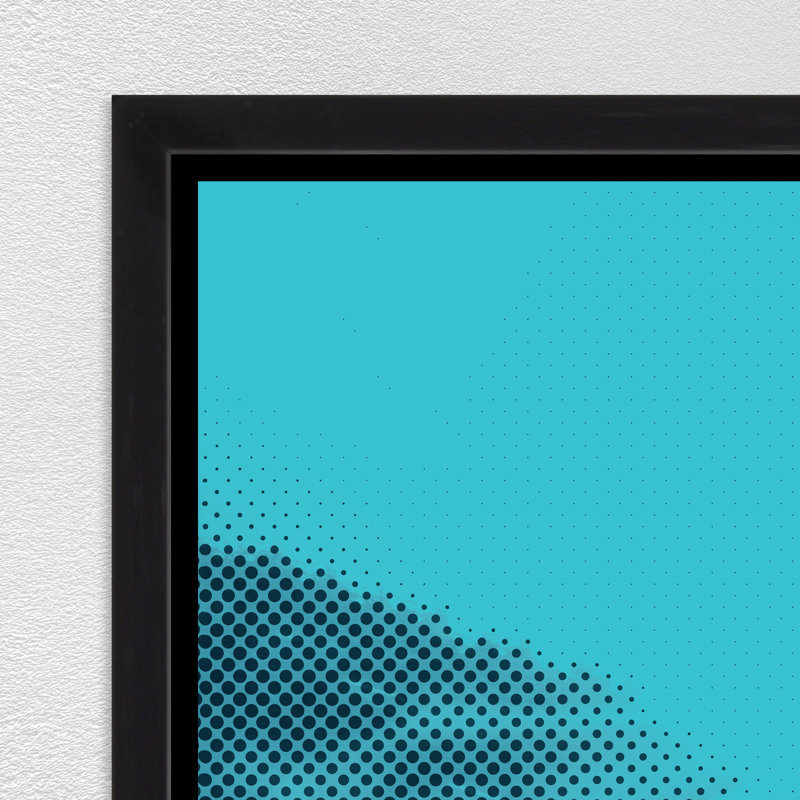 Halftone Escape par Richard Ryder - cadre photo, impression sur toile, Verre