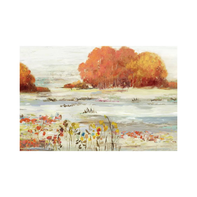 A Ways Away by Allison Pearce - Wrapped Canvas Painting, 20.32 cm H x 30.48 cm W x 1.91 cm D