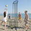Volleyball Training Net Volleyball Setter Trainer Net Height Adjustable With Ball Collection Bag And Wheels