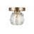 Cheateau 1-Light Flush Mount - Brushed Gold-850782005