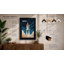 Space Shuttle Launch Retro - Framed Print-629587176-629587183