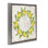  Art mural encadré «O lettre Lemon Wreath» par Creatif Belle