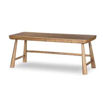 LORIK Solid Wood Writing Desk