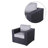 Melanie Fully Assembled Patio Chair with Cushions-1590417595-1577350381