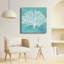 Peinture décorative sur toile