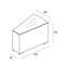 Dune Outdoor Triangular Side Table