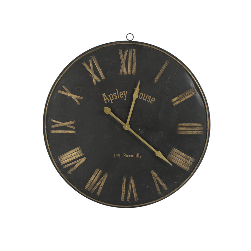 Apsley House Oversized Metal Wall Clock&nbsp;