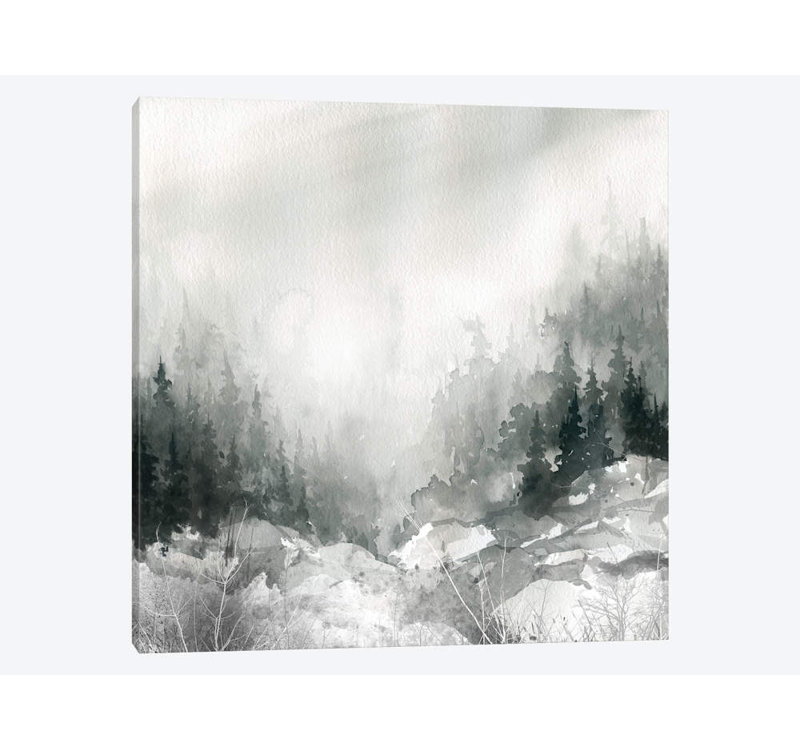 "crépuscule" sur la toile, impression sur toile, H 12 po x l 12 po x P 0,75 po, Toile tendue, Pas de tapis