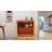 Adjustable Shelf Large-Capacity Multi-Function Storage Cabinet with Anti-Tip Design-122810575