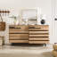 Karstynn Solid Wood 153 cm W Chest of 6 Drawers