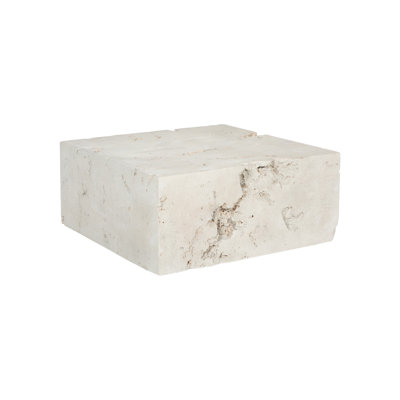 Table basse Formation, carré, pierre romaine