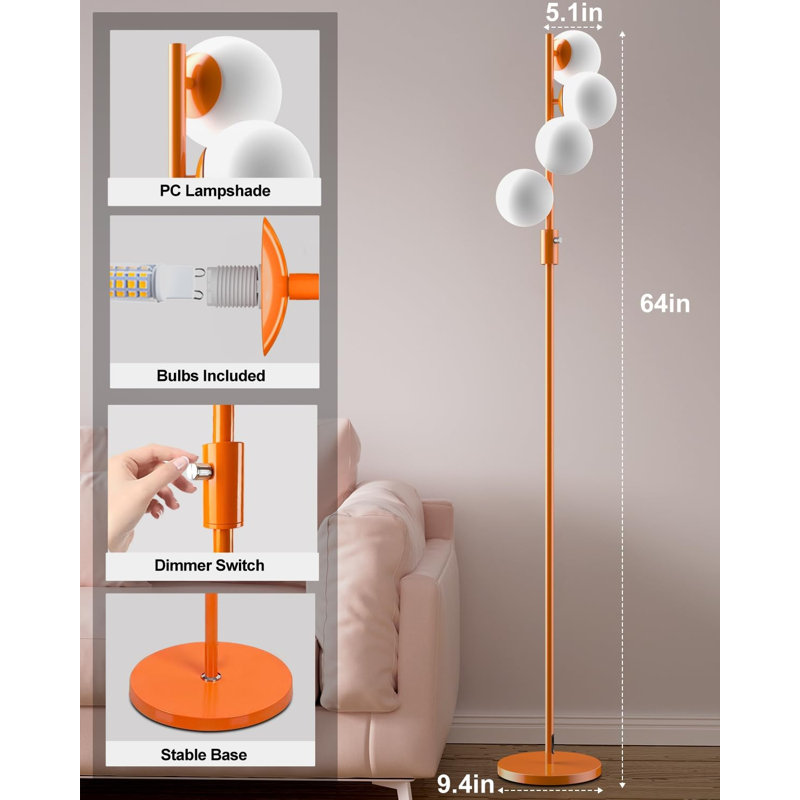 Spherical Floor Lamp