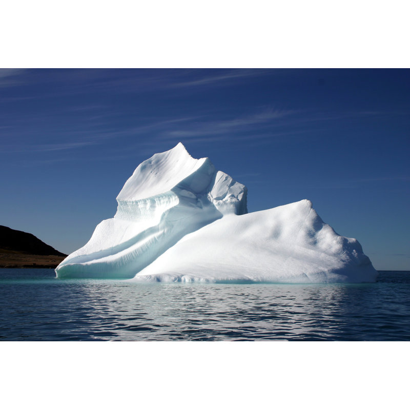 Iceberg dans la mer par Trekhensions, H 32 po x l 48 po