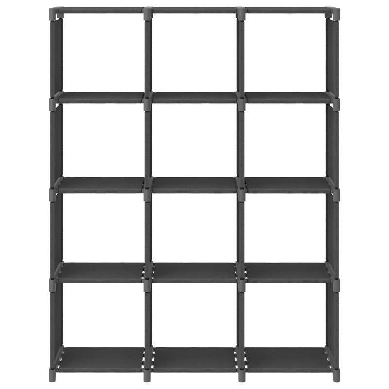 Elllise Metal Shelving Unit, Grey