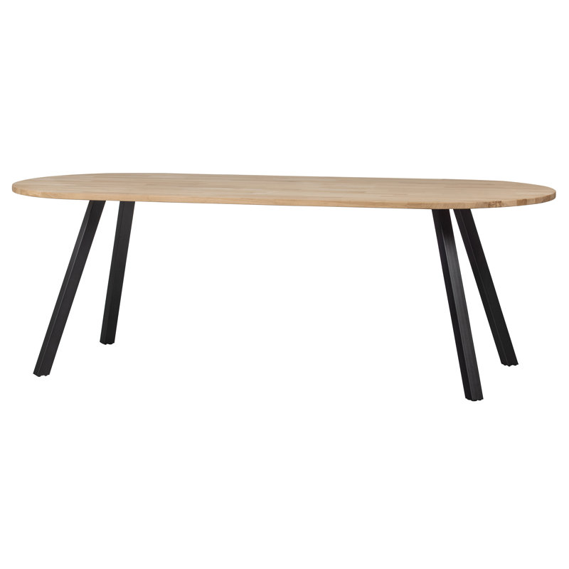 Ellerkamp Oak Solid Wood Top Dining Table
