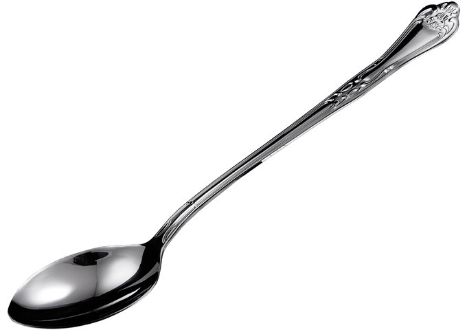Cuillère à dîner en acier inoxydable Elegance, 13 po (paquet de 12)