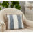Aziza Collection Striped Cotton Throw Pillow-61569172-61569173