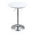 Emmi 61cm Fixed Table Steel Pedestal Dining Table