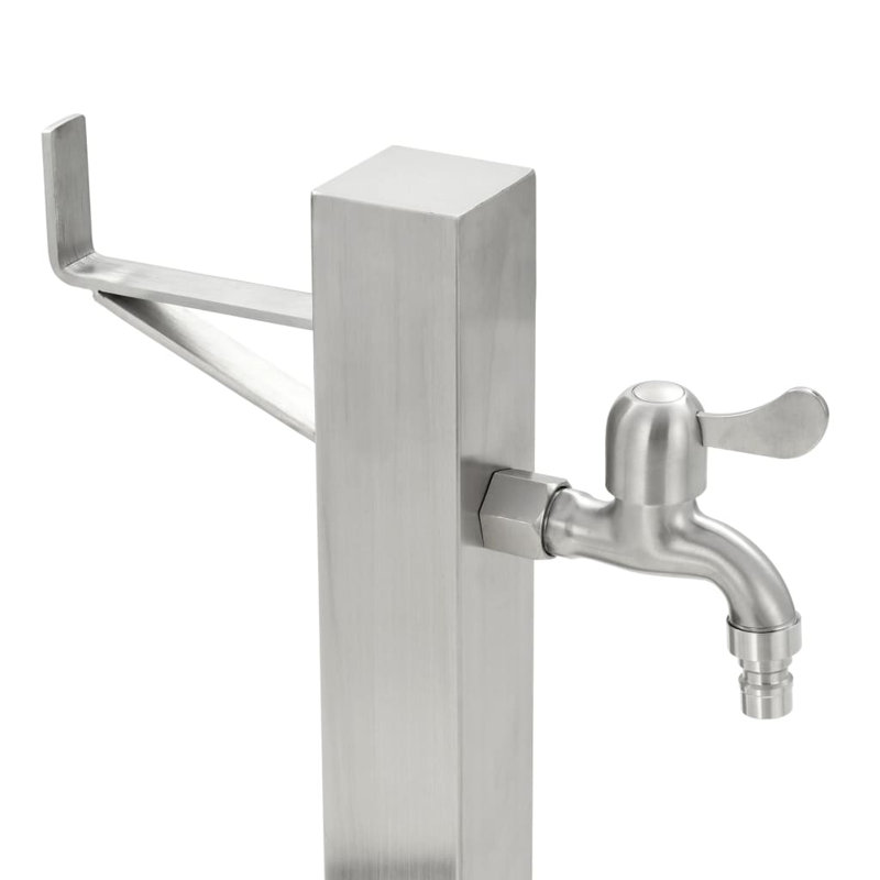 Pamphile Outdoor Stainless Steel Column Fountain