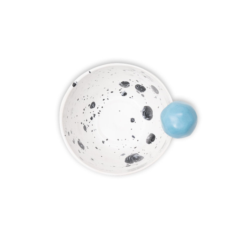 Krystalyn Handmade Ceramic Cup, Blue