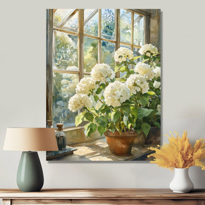 Henrickson - Floral Canvas Art Print