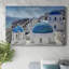 Santorini samedi, toile tendue avec châssis-824471105