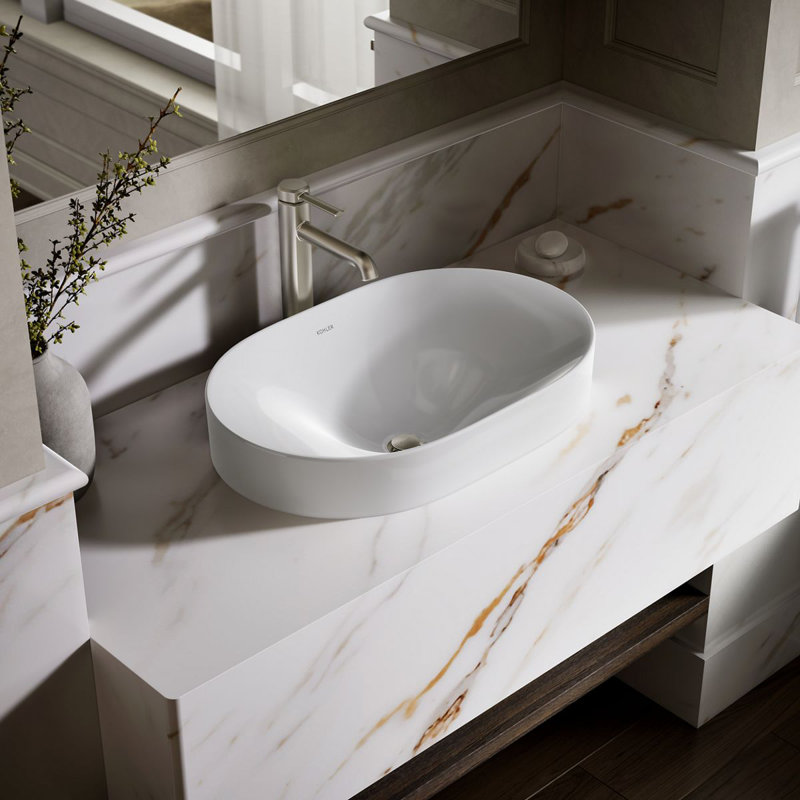 Chalice Oval Vessel Bathroom Sink