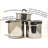 Cook Pro Stainless Steel Steamer Pot-21759066-21759067