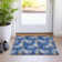 Premium Machine Washable Prisco Navy Rug