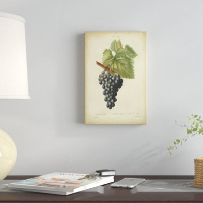 Antique Bessa Grapes I, peinture sur toile