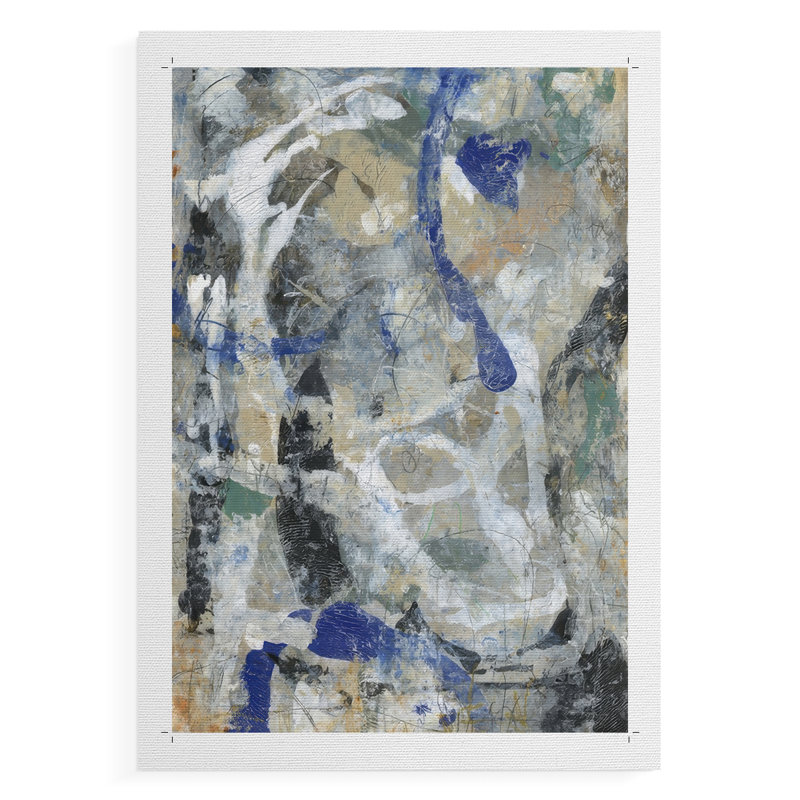 Counter Stream I - Impression sur toile seulement - NON CADRE, H 60 po x l 40 po