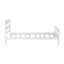 Lit plateforme simple en bois massif-130523406
