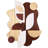 "Sands Serenade I" Hand Made & Hand Finished Dimensional Solid Paulownia Wood Abstracts Wall Art