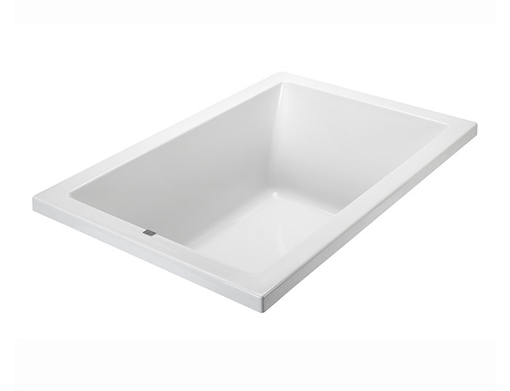 MTI Solutions 25 48" Air Bathtub - Matte, Drop in