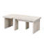 Table basse rectangulaire en bois détachable-164083416