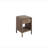 Waterfall End Table - Latte