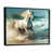Black Floater Framed