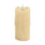 Ensemble de deux bougies votives sans flamme beige