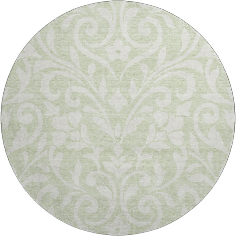 Premium Machine Washable Prisco Aloe Rug