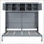 Lit escamotable double avec armoires supérieures-1412094631-1412094628