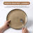 ALOFMO 12 Piece Stoneware Plates and Bowls Set,Dinnerware Sets Service For 4