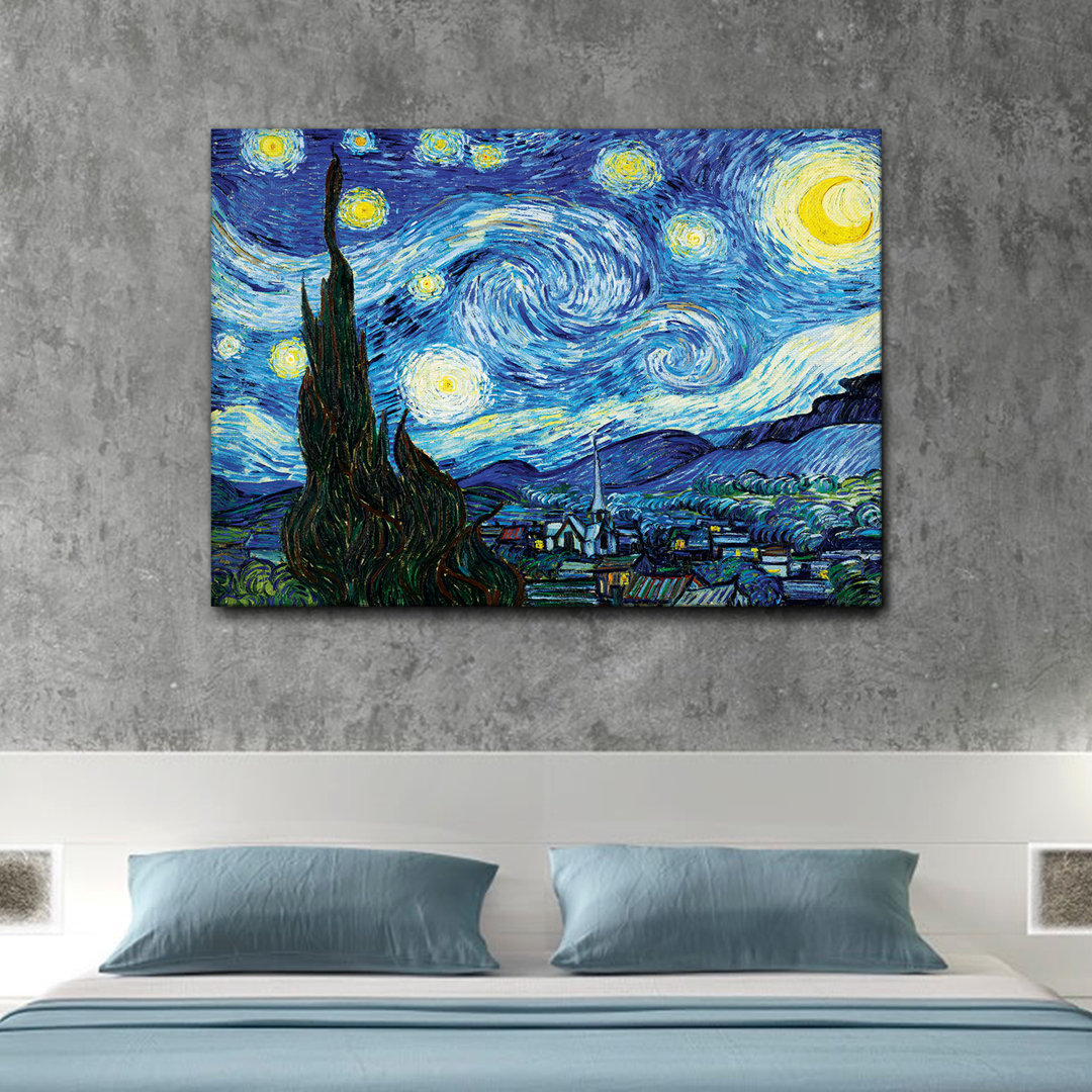 Leinwandbild Starry Night von Vincent Van Gogh