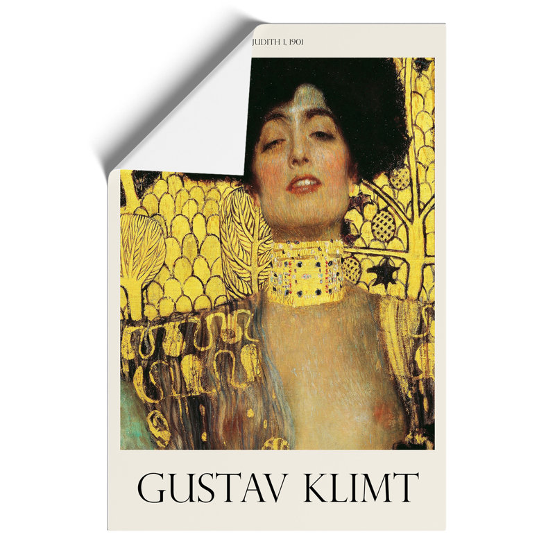 Judith by Gustav Klimt - 1 Piece Painting, 30cm H x 21cm W x 0.1cm D