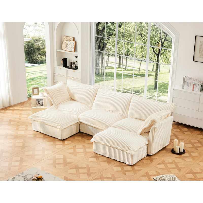 Canapé modulaire à 3 places French Edges