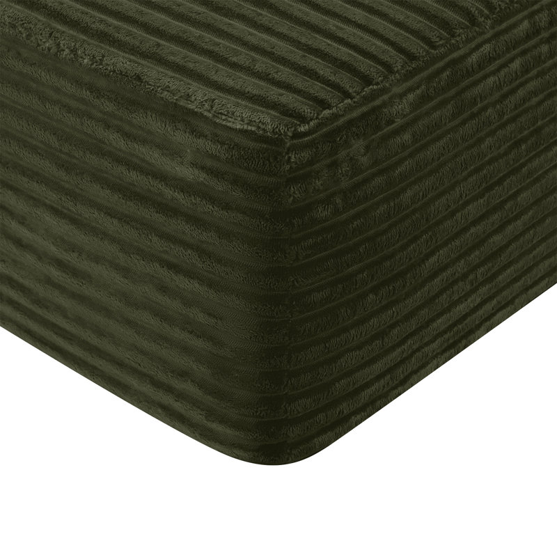 Canapé modulaire 76 po Cloud, Green Fabric
