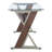 Modern Glass Top Writing Desk