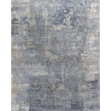 Contemporary One-of-a-Kind Hand Knotted Area Rug