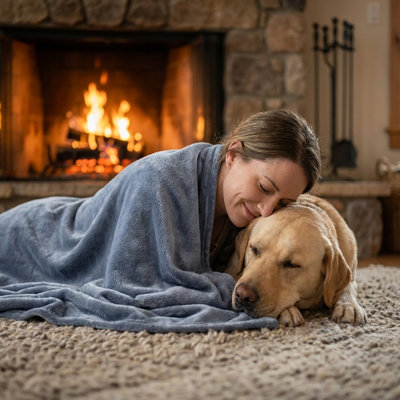 Ultra Soft Solid Color Fleece Blanket, Cozy Plush Throw for Bed & Sofa, Lightweight Warm Blanket for Travel, Camping & Home Use,Dark Gray,27.56x39.37in